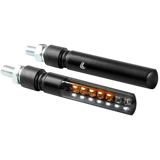 Vendita Finale Couple Front Arrows Led Sequential Motorcycle Lampa 90478 Line SQ Front With Position Light