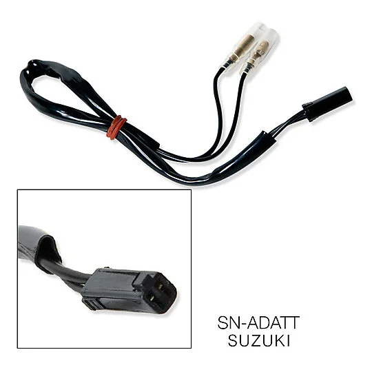 Couple Kit Adapters Cables To Arrows Barracuda Moto SUZUKI Reso Gratuito