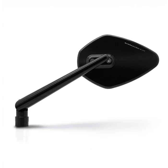Couple mirrors mirrors Motorcycles BARRACUDA SKIN-X Universal Black Offerta Del Giorno
