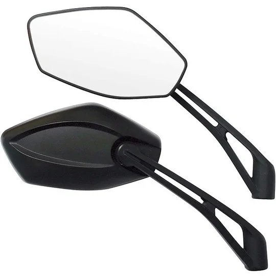 Esclusivo Couple Mirrors Moto Model Infinity 10mm Color Black