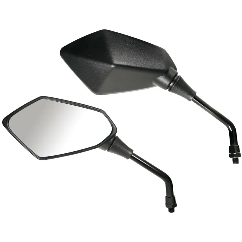 Couple Mirrors Moto Model Kaba 10mm Color Black Compra Online