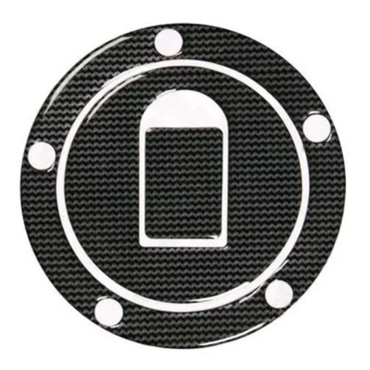 Cover Carbon Look Fuel Cap for Kawasaki and Suzuki Promozione