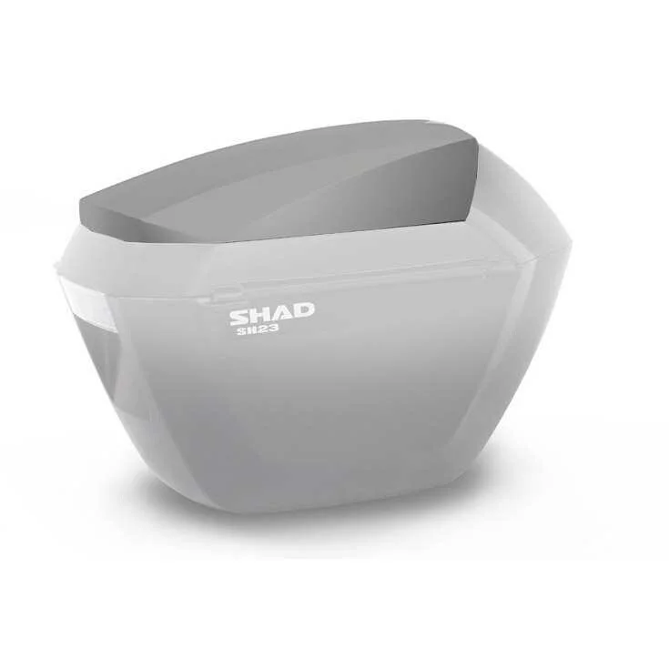 Cover For Shad SH23 Side Cases Titanium Gray Color Esclusivo