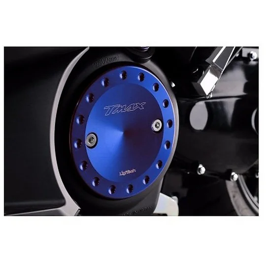 Covers that in Lightech Aluminum for Yamaha T-MAX 530-500 Blue (pair) Più Venduto