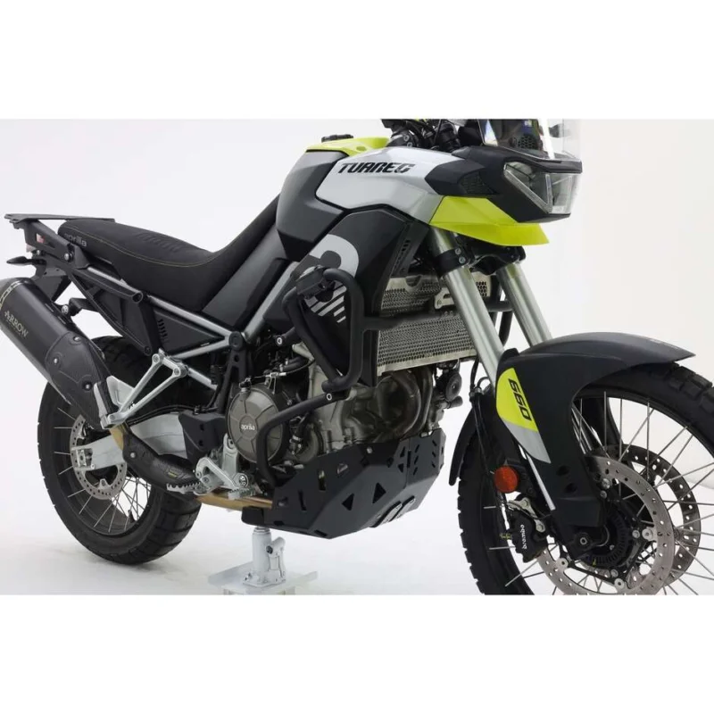 Crash Bar Aluminum Isotta APRILIA TUAREG 660 From 2022 Black Textured Offerta Limitata