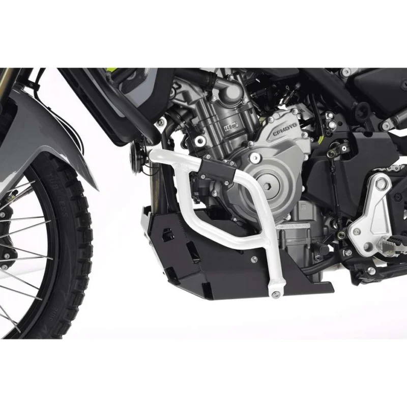 Saldi Crash Bar Isotta Lower Aluminum CF MOTO MT 450 2024 White