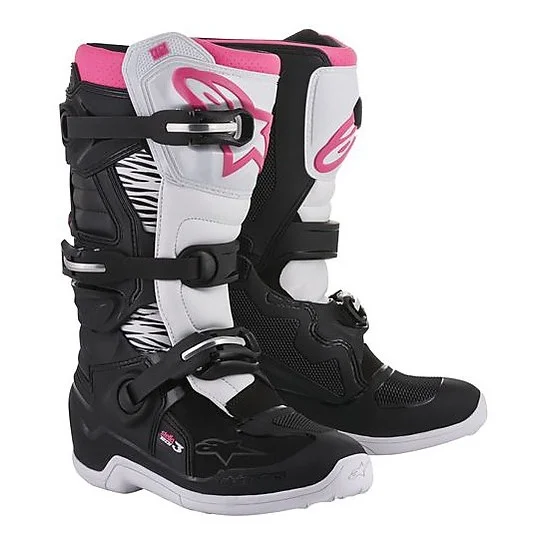 Compra Online Cross Enduro Moto Boots Lady Alpinestar Tech 3 Black / Pink