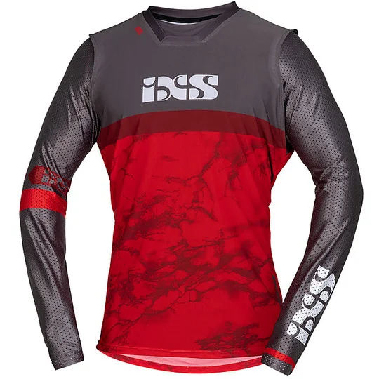 Reso Gratuito Cross Enduro Moto Ixs TRIGGER MX Red Anthracite Fluo
