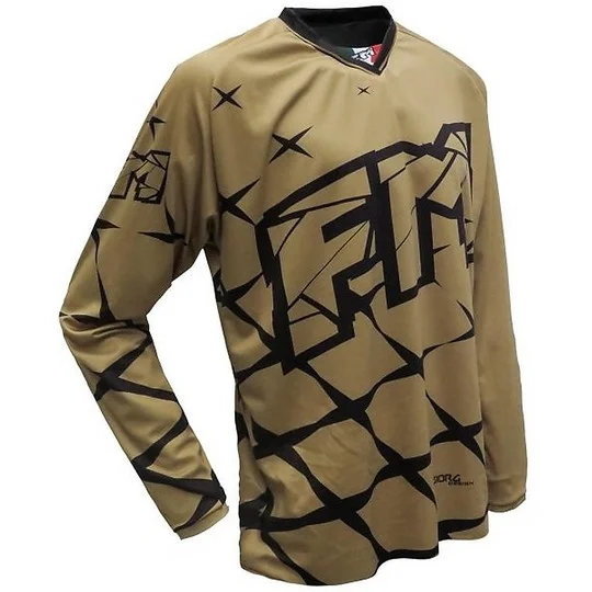 Cross Enduro Moto Racing Jersey X26 RACE 015 Gold Black Bestseller