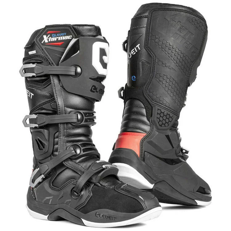 Cross Enduro motorcycle boots Eleveit X-Tarmac WP Black waterproof Vendita Finale