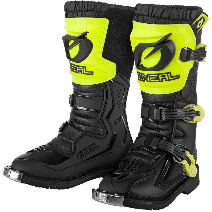 Occasione Cross Enduro Motorcycle Boots O'Neal RIDER PRO Youth Black Yellow
