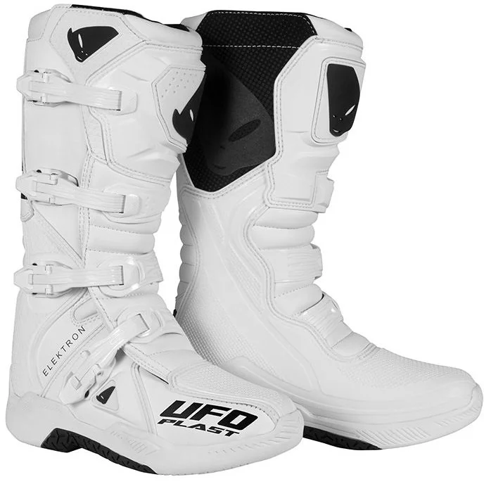 Offerta Speciale Cross Enduro Motorcycle Boots Ufo ELEKTRON White