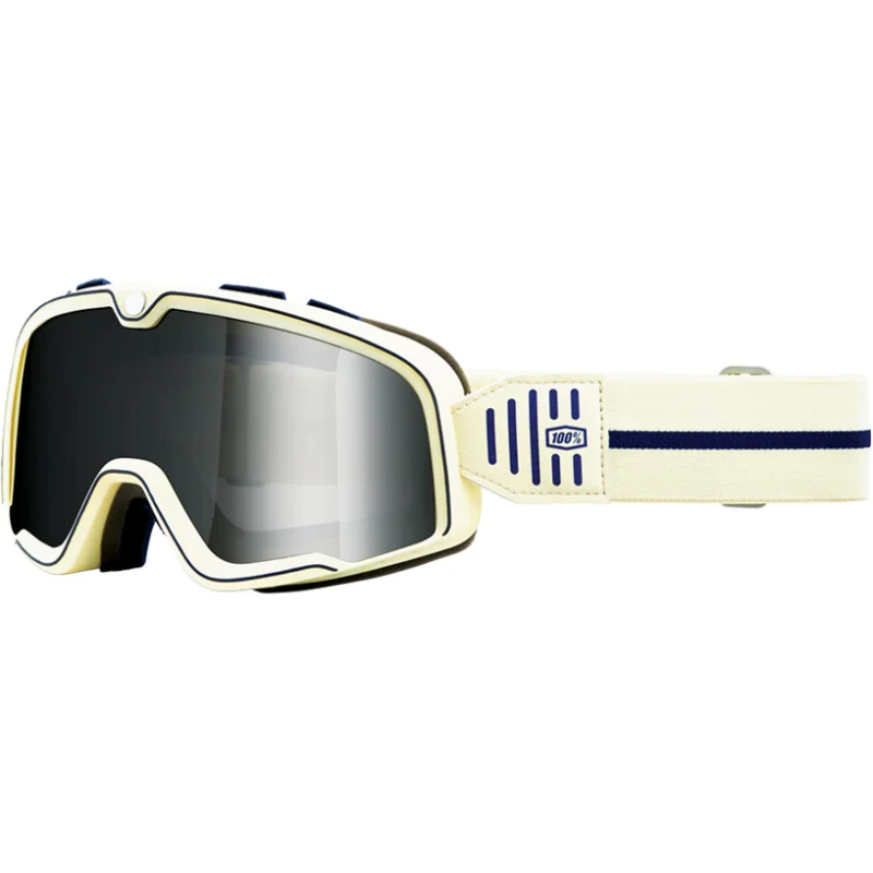 Cross Enduro Motorcycle Glasses 100% BARSTOW ARNO Mirror Lens Nuovo Arrivo