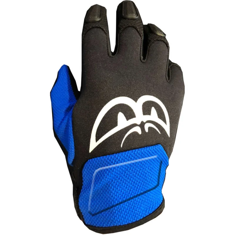 Cross Enduro motorcycle gloves Berik MX Classic Black Blue White Pagamento Sicuro