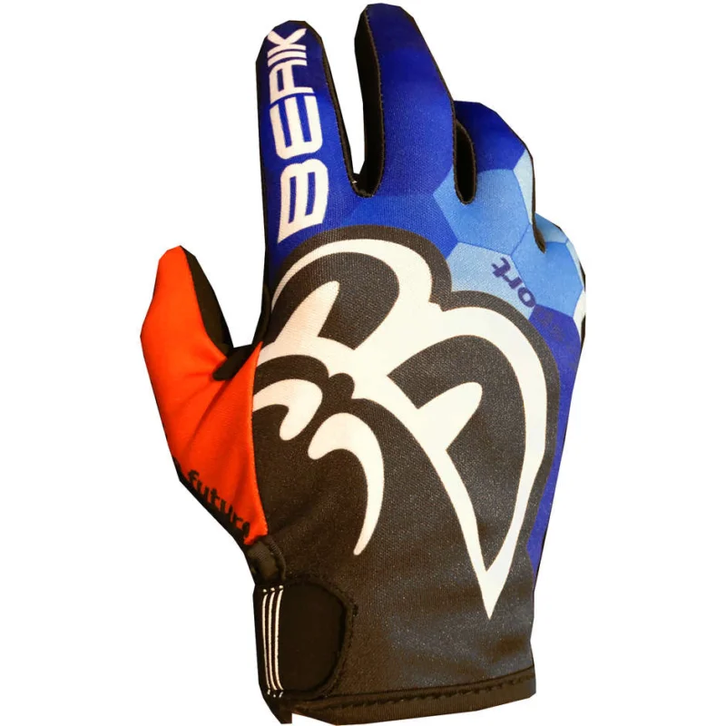 Vendita Finale Cross Enduro motorcycle gloves Berik MX Exagon Black blue