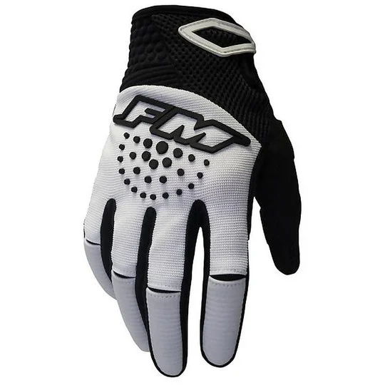 Compra Oggi Stesso Cross Enduro Motorcycle Gloves Fm Racing X26 FORCE 007 White