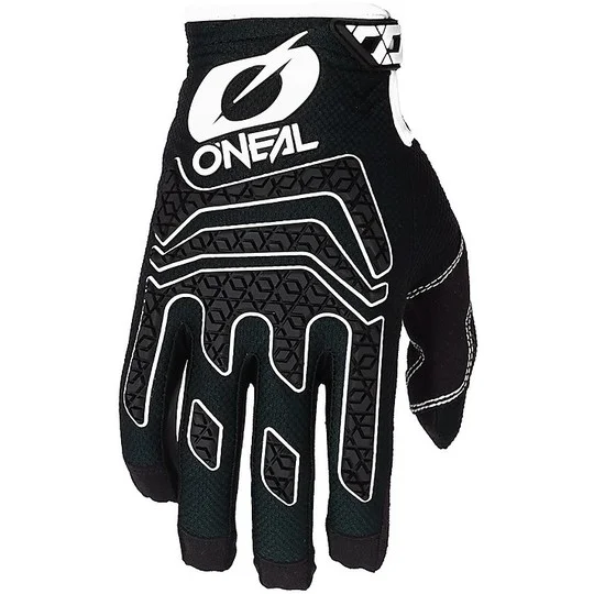 Cross Enduro Motorcycle Gloves Oneal Elite Glove Black Gray Spedito Oggi