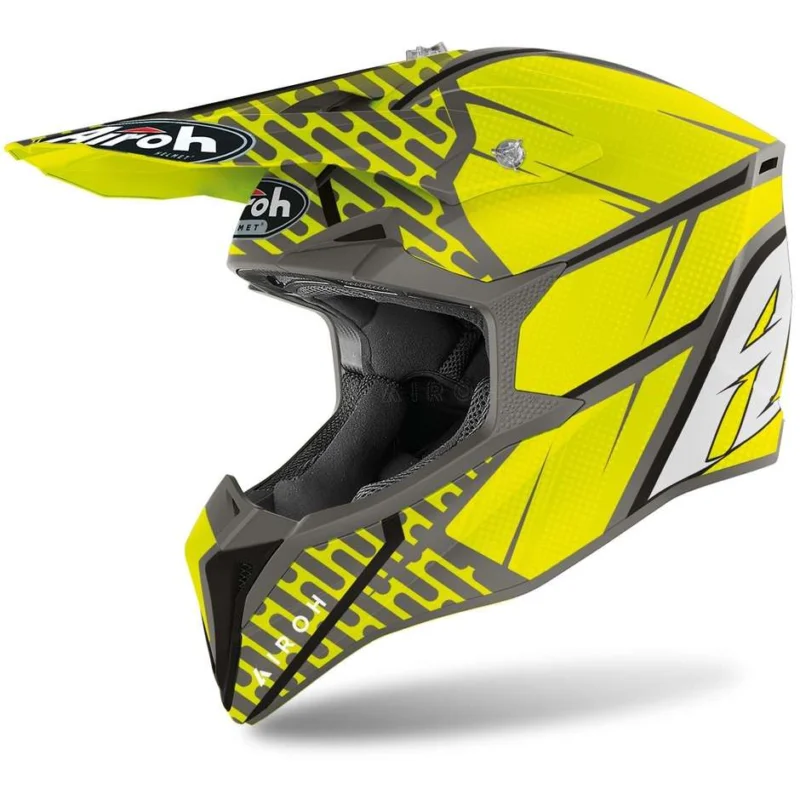 Cross Enduro Motorcycle Helmet Airoh WRAAP Idol Matt Anthracite A Buon Prezzo