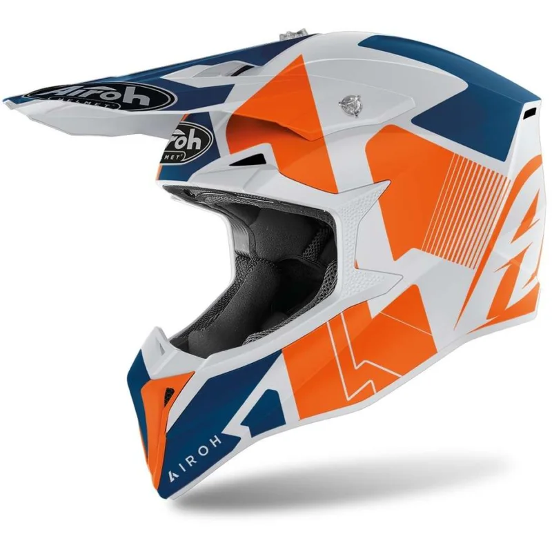 Prezzo Ridotto Cross Enduro Motorcycle Helmet Airoh WRAAP Raze Matt Orange