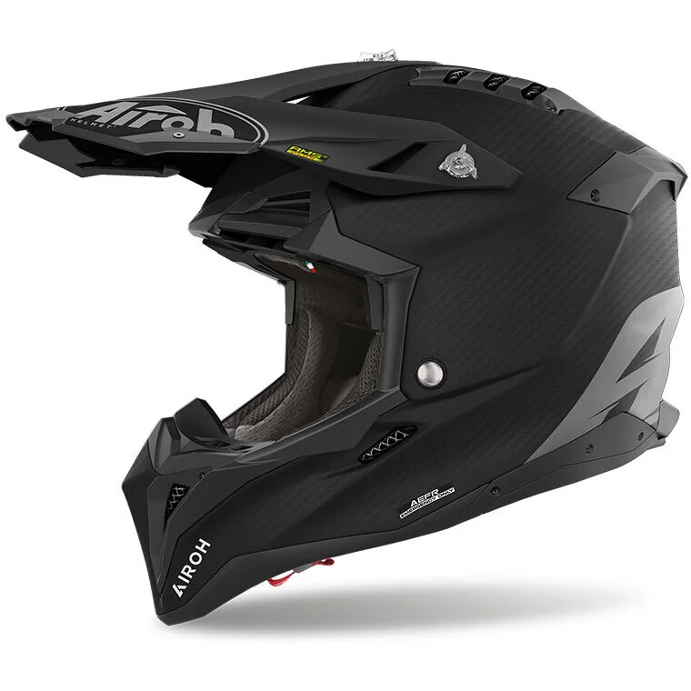 Bestseller Cross Enduro Motorcycle Helmet In Carbon 3k Airoh AVIATOR 3 CARBON Matt