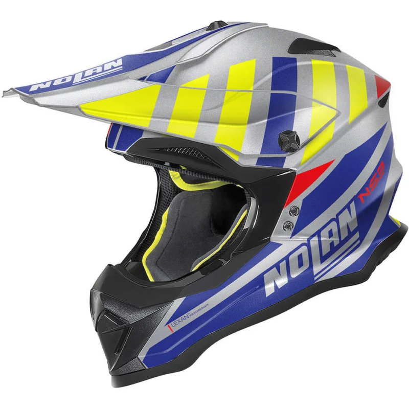 Compra Online Cross Enduro Motorcycle Helmet Nolan N53 CLIFFJUMPER 074 Matt Gray