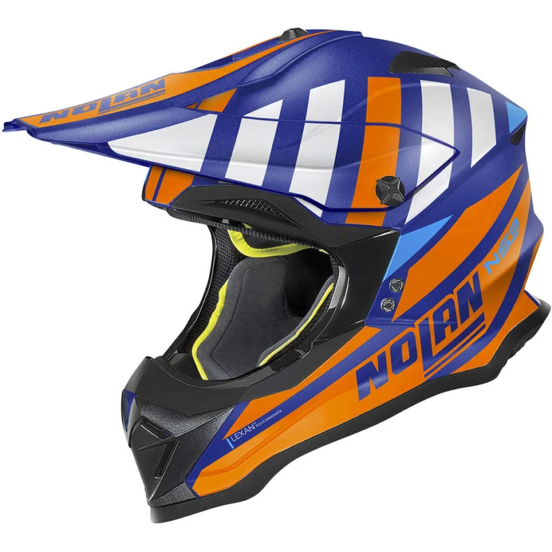 Cross Enduro Motorcycle Helmet Nolan N53 CLIFFJUMPER 077 Imperator Matt Blue Compra Online