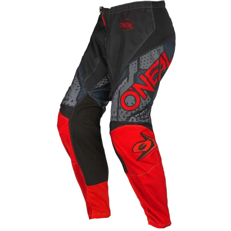 Spedito Oggi Cross Enduro O'neal Element Pant V.22 Camo Black Red Motorcycle Pants