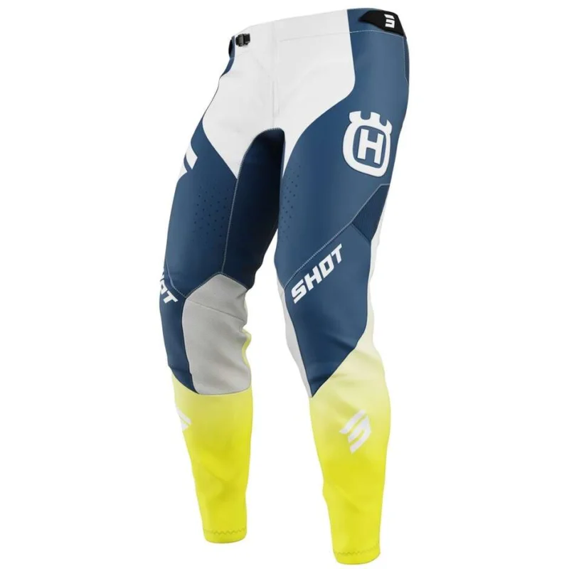 Cross Enduro Shot AEROLITE HVA Blue Motorcycle Pants Più Venduto