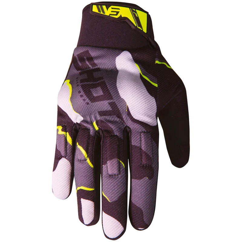 Acquista Ora Cross Enduro Shot Camo gloves Fluo Yellow
