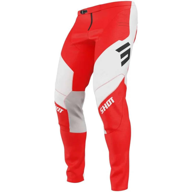 Compra Adesso Cross Enduro Shot CONTACT SHIELD Red Motorcycle Pants