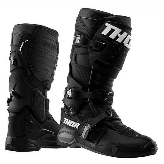 Esclusivo Cross Enduro Thor Radial Black Motorcycle Boots
