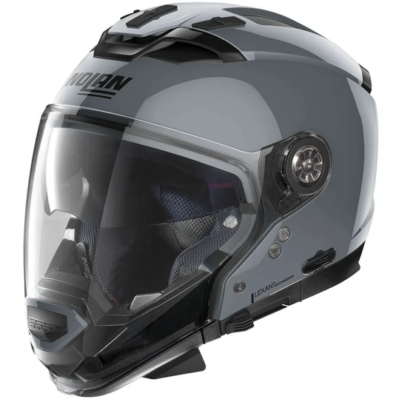 Crossover Motorcycle Helmet P/J Nolan N70-2 GT 06 CLASSIC N-Com 008 Slate Gray Prezzo Scontato