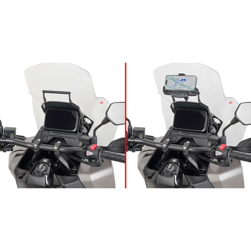 Crosspiece for S920M, S920L, S95KIT and GPS-smartphone holder GIVI FB1197 For HONDA ADV 350 (25-26) Compra Online