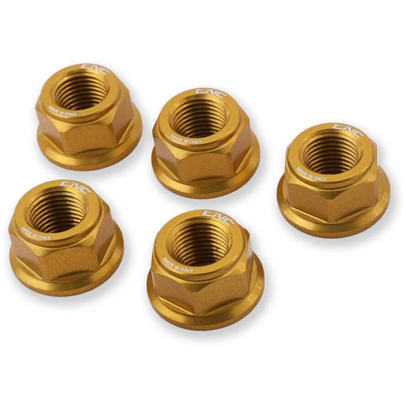 Acquista Ora Crown nuts DA386 M10x1.0 CNC Racing Gold