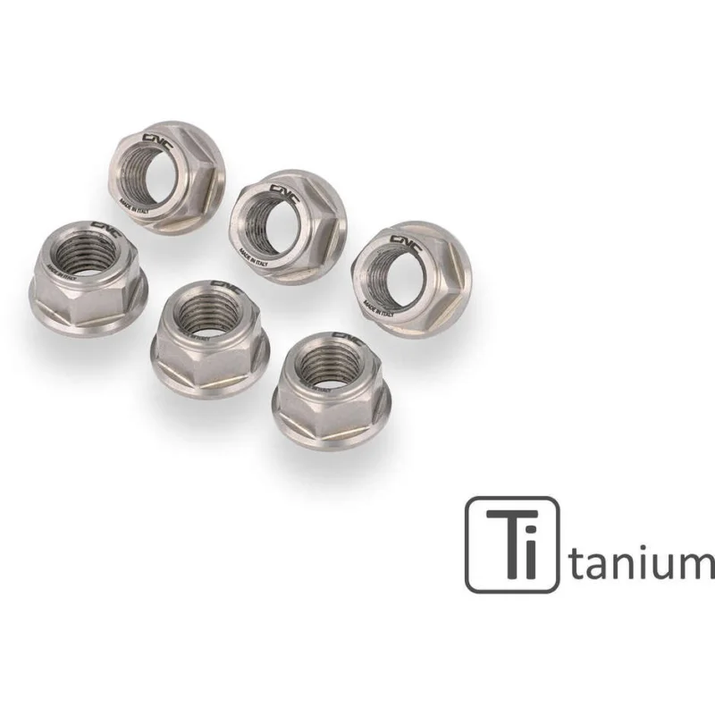 Offerta Del Giorno Crown Nuts DA388 Ducati M8x1.25 - Titanium CNC Racing Titanium