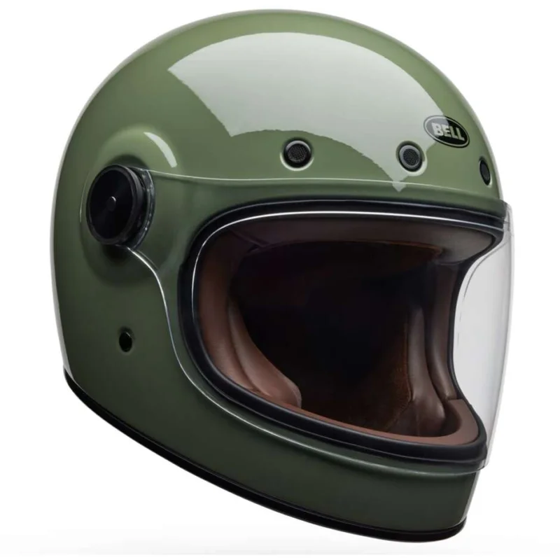 Offerta Custom Bell BULLITT GT Olliva Vintage Full Face Motorcycle Helmet