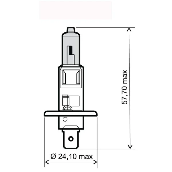 12258PR - LAMPADINA PHILIPS 12V 55W H1 PLUS Direttamente Dal Produttore