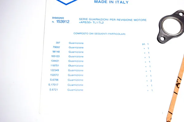 A Buon Prezzo 153912 - SERIE GUARNIZIONI ORIGINALE APE 50 TL3>6T