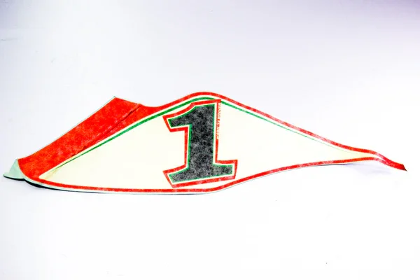 2H000151 - ADESIVO PORTANUMERO SINISTRO CODONE ORIGINALE RS4 REPLICA 50-125 2011>2013 Popolare
