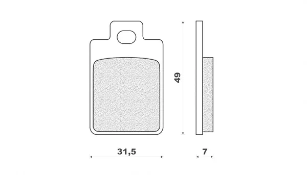 497452 - PASTIGLIE FRENO ORIGINALE PIAGGIO ZIP IMPIANTO HENG TONG Direttamente Dal Produttore