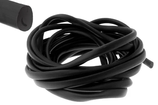 142640060 - PROFILO SCUDO NERO IN GOMMA 1 METRO VESPA 50-ET3 Bestseller