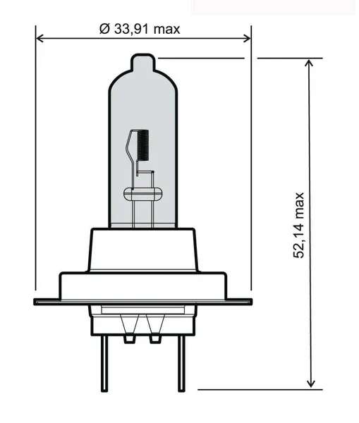 Offerta Lampo 246510115 - LAMPADINA BIANCA H7 12V 55W
