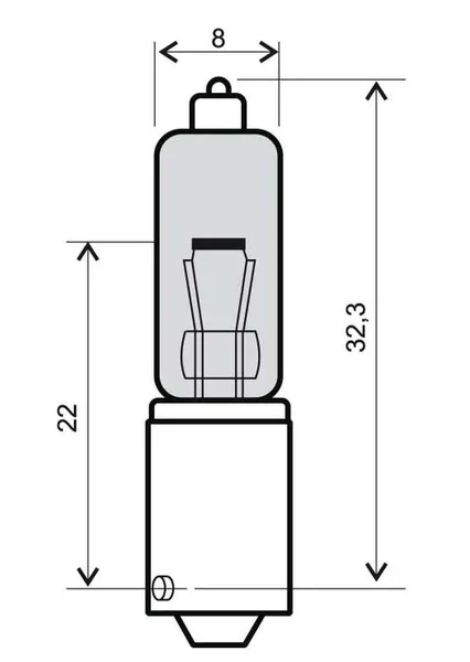 246510015 - LAMPADINA 12V-21W 90° Prezzo Di Fabbrica