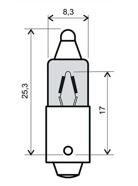 Soddisfatti O Rimborsati 246510025 - LAMPADA BIANCA 12V 23W-180