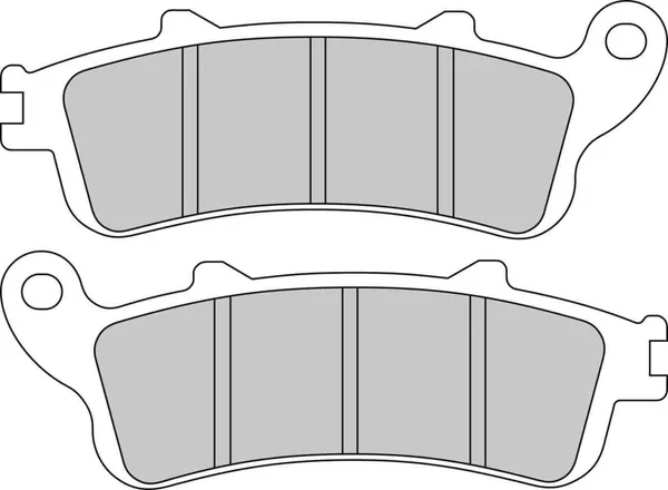 Occasione Imperdibile 225108653 - SERIE PASTIGLIE FRENO FDB2075EF PHANTEON-SILVER WING