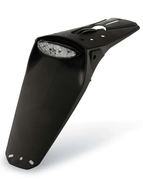 0016822090 - PORTATARGA MOTOCROSS ACERBIS 30° LED / OMOLOGATO NERO Promozione