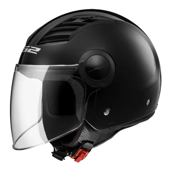 Occasione Imperdibile 305625011L - CASCO JET LS2 OF562 AIRFLOW MATT BLACK LONG TAGLIA L