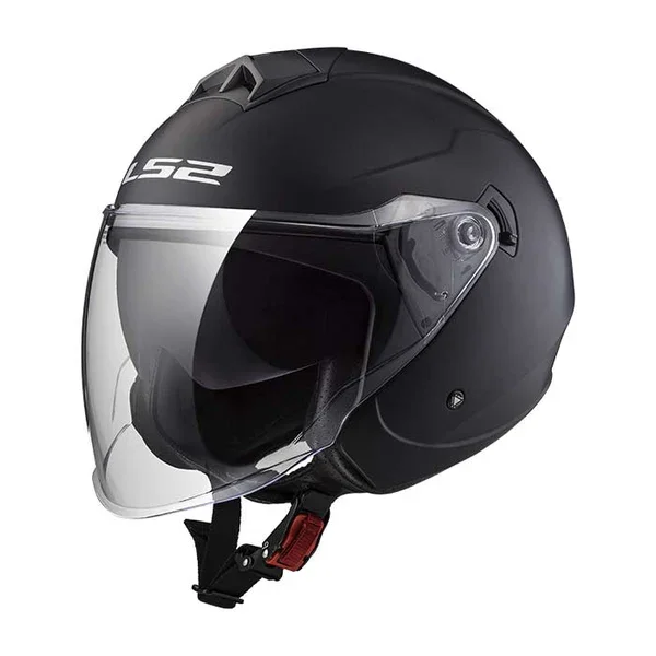 Subito Disponibile 305731011L - CASCO LS2 JET OF573 TWISTER MONO MATT BLACK TAGLIA L
