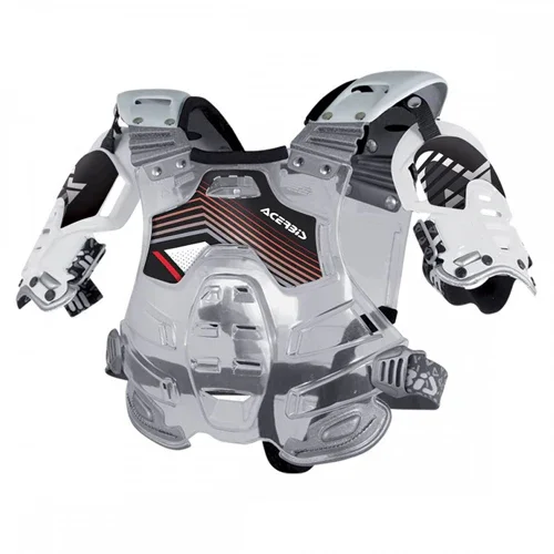 Ultimissimo Modello 0001534363012 - PETTORINA CROSS ACERBIS ROOST DEFLECTOR BOMBER TRASPARENTE / NERO