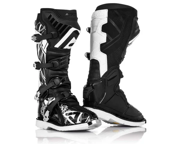 0021596315043 - STIVALE CROSS ACERBIS X-PRO V. BOOTS NERO/BIANCO -TAGLIA:43- Promozione